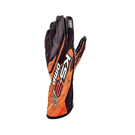 OMP KS-2 ART RACE GLOVES Orange