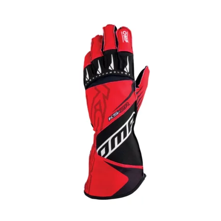 OMP KS-2R KART GLOVES Red