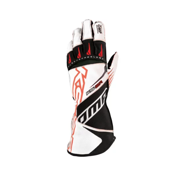 OMP KS-2R KART GLOVES White